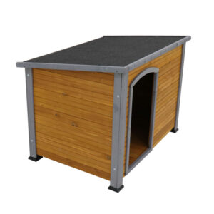 Dog House Outdoor & Indoor Wooden Dog Kennel