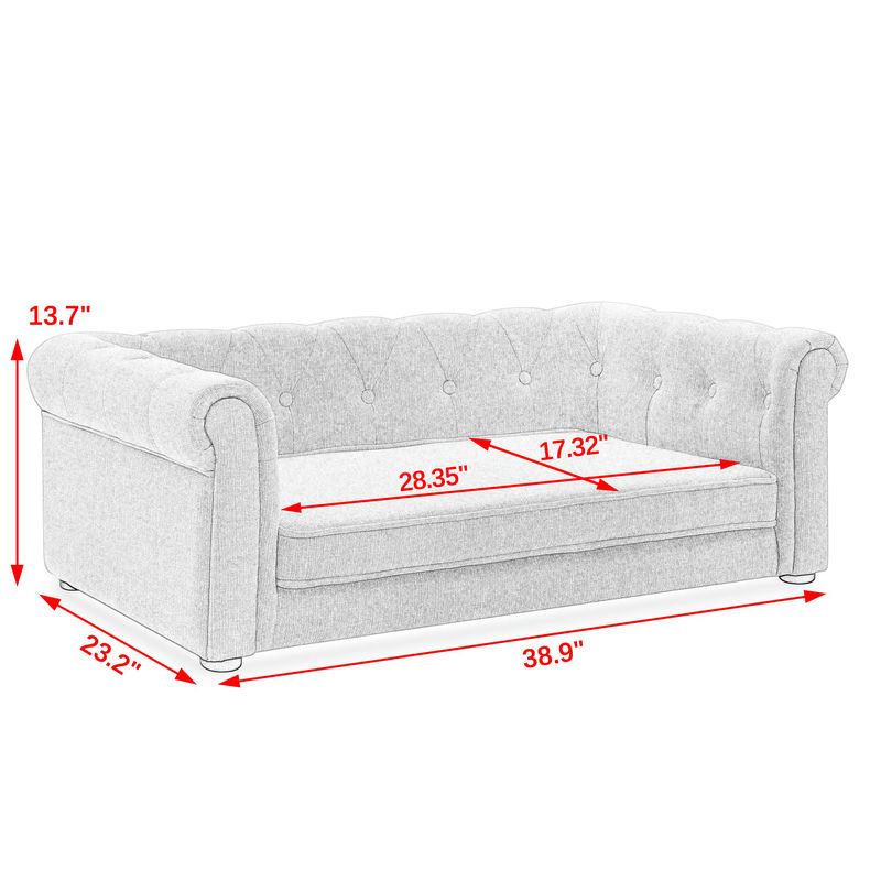 Modern and Stylish Dog Sofa for Small and Medium Dogs - Image 2