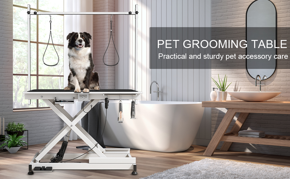 super Deluxe electric pet grooming table - Image 7